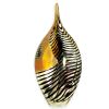 Vaso in Vetro di Murano Moderno Anubi H 64 cm - Manifattura Artigianale Certificata